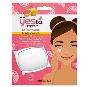 ❤️‍🔥10/$30❤️‍🔥Yes To Grapefruit Brightening Vitamin C Boosting Sleeping Mask